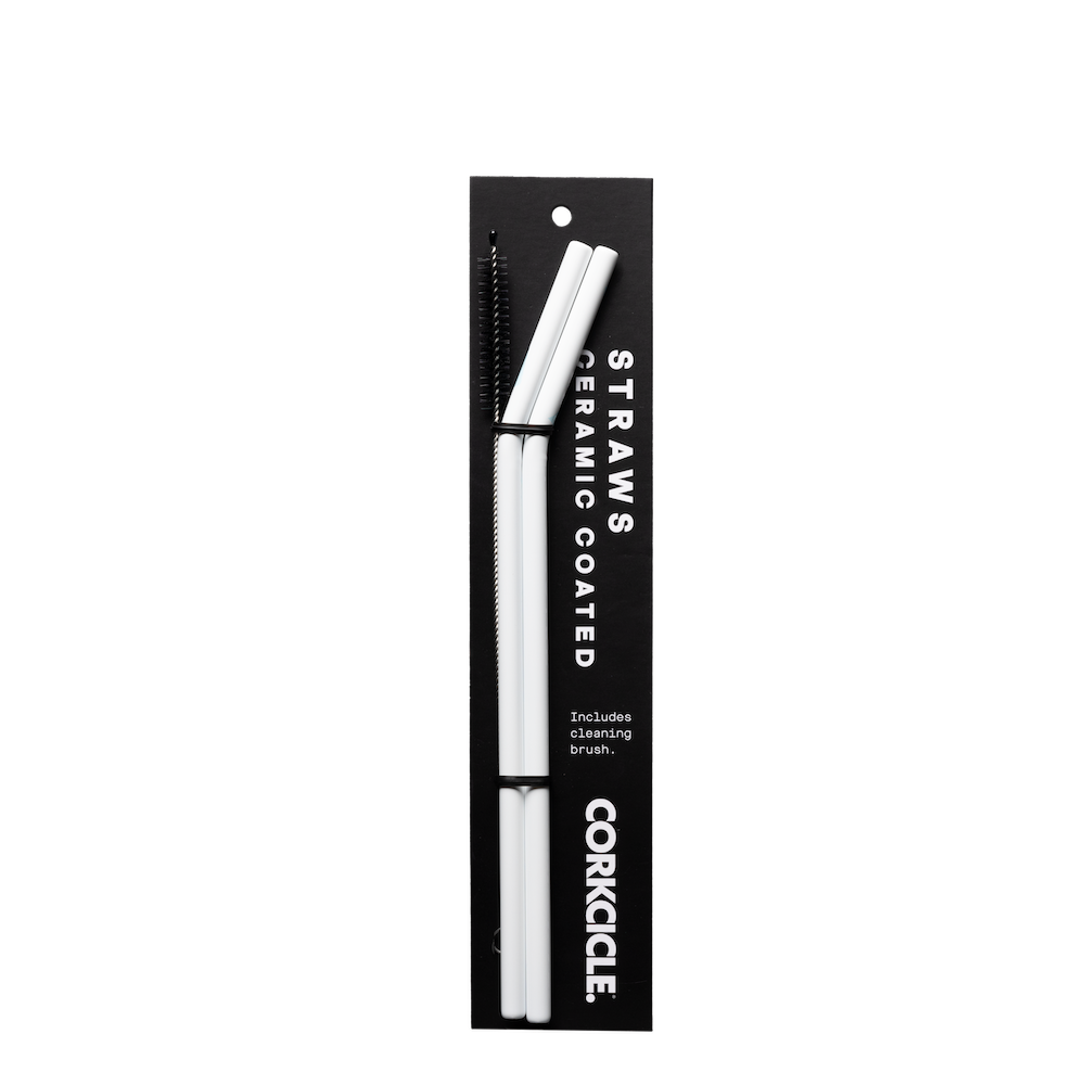 Ceramic Coated Straw Set - Travel Modern Ready Style